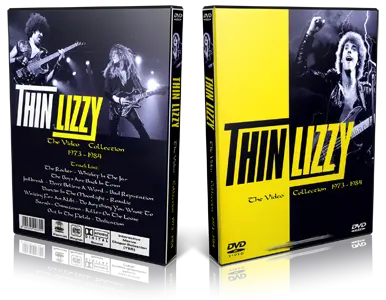 Artwork Cover of Thin Lizzy Compilation DVD Video Collection 1973-1984 Proshot