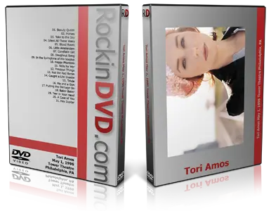 Artwork Cover of Tori Amos 1996-05-01 DVD Philadelphia Audience