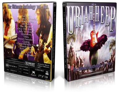 Artwork Cover of Uriah Heep Compilation DVD The Ultimate Anthology 1970-1980 Proshot