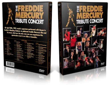 Artwork Cover of Various Artists Compilation DVD The Freddie Mercury Tribute Concert 1990 Proshot