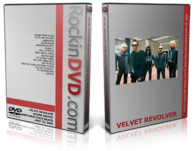 Artwork Cover of Velvet Revolver 2005-05-25 DVD Palm Beach Audience