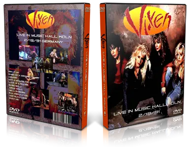 Artwork Cover of Vixen 1991-02-19 DVD Cologne Proshot