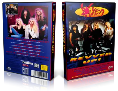 Artwork Cover of Vixen Compilation DVD Revved Up 1991 Proshot