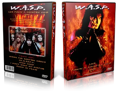 Artwork Cover of WASP 1986-10-27 DVD London Proshot