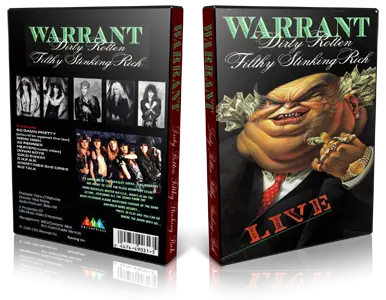 Artwork Cover of Warrant Compilation DVD Live DRFSR 1989 Proshot