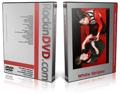 Artwork Cover of White Stripes 2003-09-24 DVD Los Angeles Audience