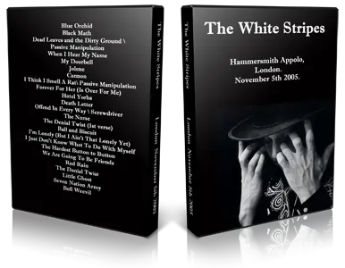 Artwork Cover of White Stripes 2005-11-05 DVD London Audience