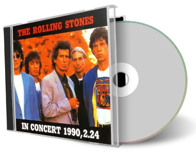 Artwork Cover of Rolling Stones 1990-02-24 CD Tokyo Audience