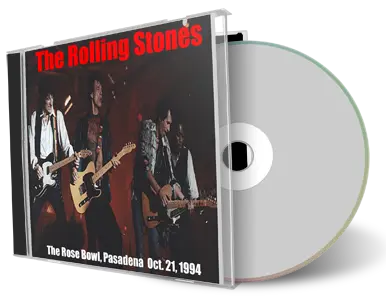 Artwork Cover of Rolling Stones 1994-10-21 CD Pasadena Audience