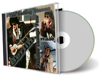 Artwork Cover of Rolling Stones 1995-08-17 CD Berlin Audience