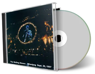 Artwork Cover of Rolling Stones 1997-09-30 CD Winnipeg Audience