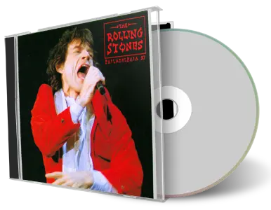 Artwork Cover of Rolling Stones 1997-10-12 CD Philadelphia Audience