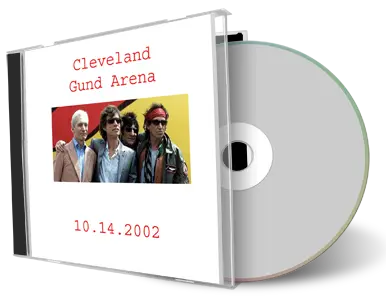 Artwork Cover of Rolling Stones 2002-10-14 CD Cleveland Audience