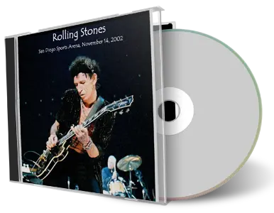 Artwork Cover of Rolling Stones 2002-11-14 CD San Diego Audience