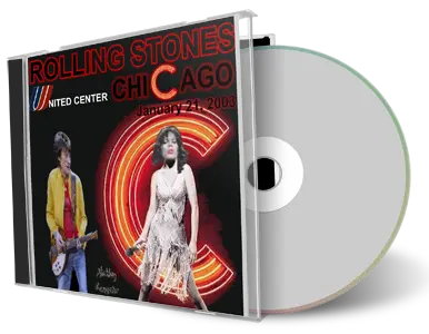 Artwork Cover of Rolling Stones 2003-01-21 CD Chicago Audience