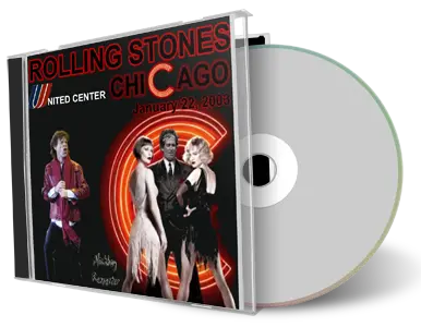 Artwork Cover of Rolling Stones 2003-01-22 CD Chicago Audience