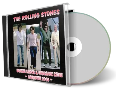 Artwork Cover of Rolling Stones 2003-08-08 CD Hannover Audience