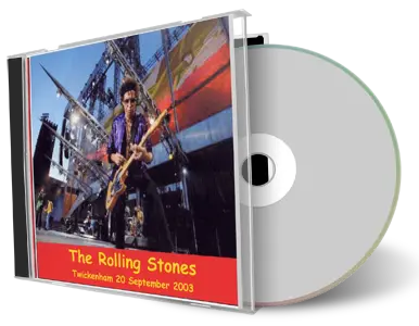 Artwork Cover of Rolling Stones 2003-09-20 CD London Audience