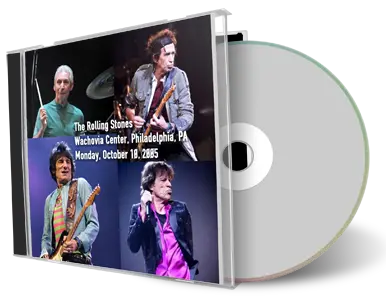 Artwork Cover of Rolling Stones 2005-10-10 CD Philadelphia Audience
