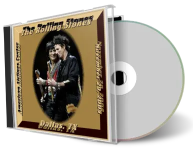 Artwork Cover of Rolling Stones 2005-11-29 CD Dallas Audience