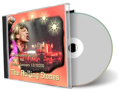 Artwork Cover of Rolling Stones 2006-01-13 CD Boston Audience