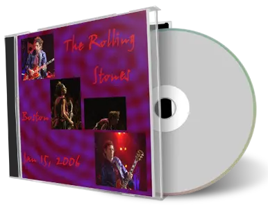 Artwork Cover of Rolling Stones 2006-01-15 CD Boston Audience