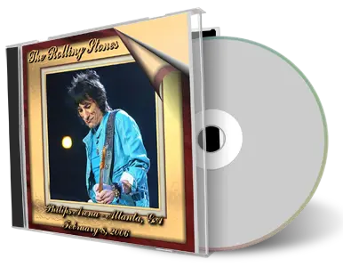 Artwork Cover of Rolling Stones 2006-02-08 CD Atlanta Audience