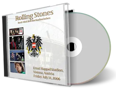 Artwork Cover of Rolling Stones 2006-07-14 CD Vienna Audience