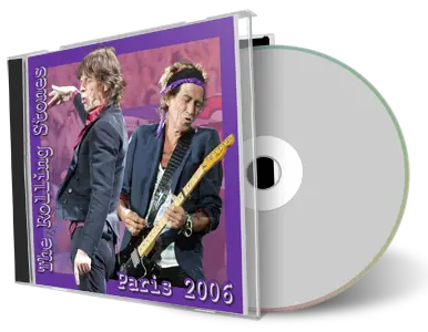 Artwork Cover of Rolling Stones 2006-07-28 CD Paris Audience