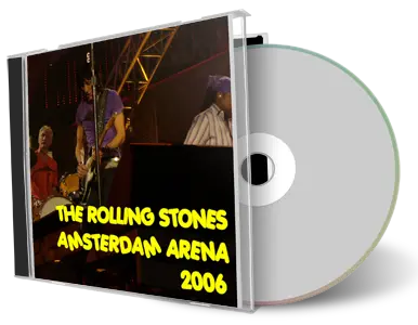 Artwork Cover of Rolling Stones 2006-07-31 CD Amsterdam Audience