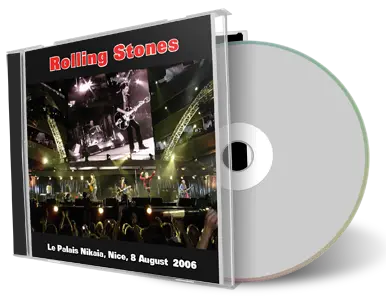 Artwork Cover of Rolling Stones 2006-08-08 CD Nice Audience