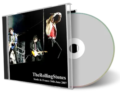 Artwork Cover of Rolling Stones 2007-06-16 CD Paris Audience
