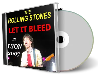 Artwork Cover of Rolling Stones 2007-06-18 CD Lyon Audience