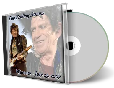 Artwork Cover of Rolling Stones 2007-07-25 CD Warzaw Audience