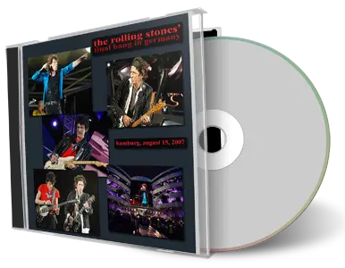 Artwork Cover of Rolling Stones 2007-08-15 CD Hamburg Audience