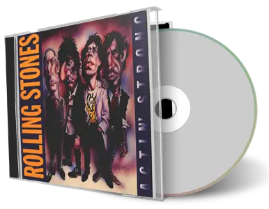 Artwork Cover of Rolling Stones Compilation CD Actin Strong Soundboard