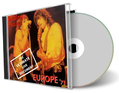 Artwork Cover of Rolling Stones Compilation CD Europe 73 The Ultimate Live Document Soundboard