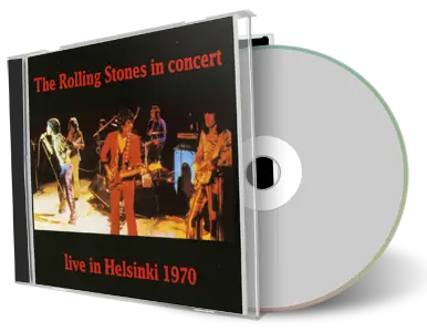 Artwork Cover of Rolling Stones Compilation CD Helsinki 1970 Audience