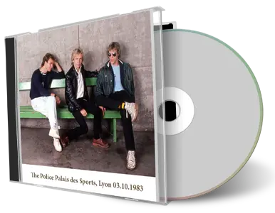 Artwork Cover of The Police 1983-03-10 CD Lyon Soundboard