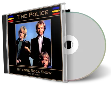 Artwork Cover of The Police 1983-07-28 CD Detroit Audience