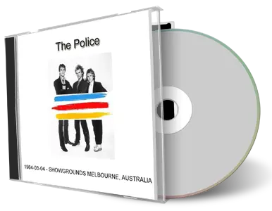 Artwork Cover of The Police 1984-03-04 CD Melbourne Audience