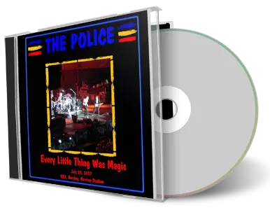 Artwork Cover of The Police 2007-07-20 CD Hershey Audience
