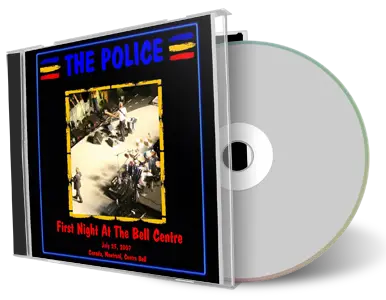 Artwork Cover of The Police 2007-07-25 CD Montreal Audience