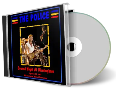 Artwork Cover of The Police 2007-09-05 CD Birmingham Audience