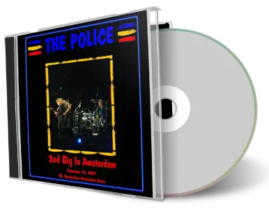Artwork Cover of The Police 2007-09-14 CD Amsterdam Audience