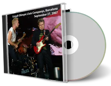 Artwork Cover of The Police 2007-09-27 CD Barcelona Audience