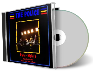 Artwork Cover of The Police 2007-09-30 CD Paris Audience