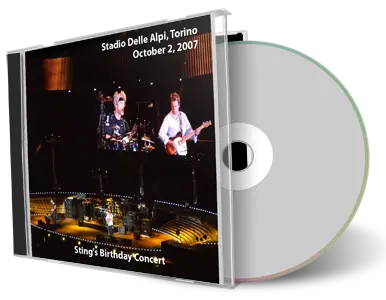 Artwork Cover of The Police 2007-10-02 CD Turin Audience