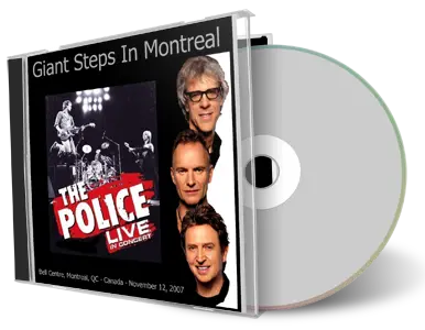 Artwork Cover of The Police 2007-11-12 CD Montreal Audience