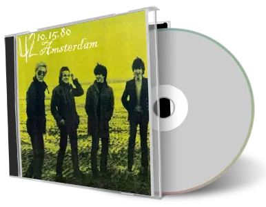 Artwork Cover of U2 1980-10-15 CD Amsterdam Audience